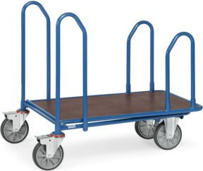 Fetra C+C-Wagen 2982 mit TPE-Reifen in Blau, Tragkraft 500 kg - Bild 1
