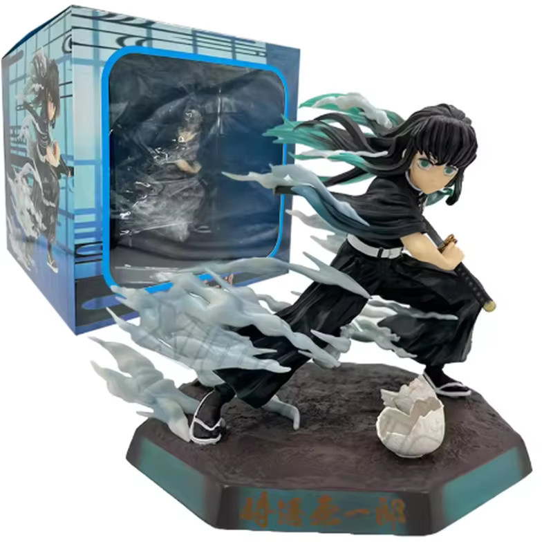 Bandai Demon Slayer Muichiro Tokito Mist Pillar Anime Figur, Sammlerstück, Kunststoff - Bild 3