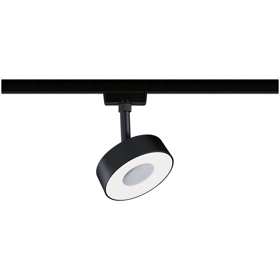 Paulmann URail LED Schienenspot Circle, 5W, 180lm, 4000K, Schwarz Matt - Bild 2