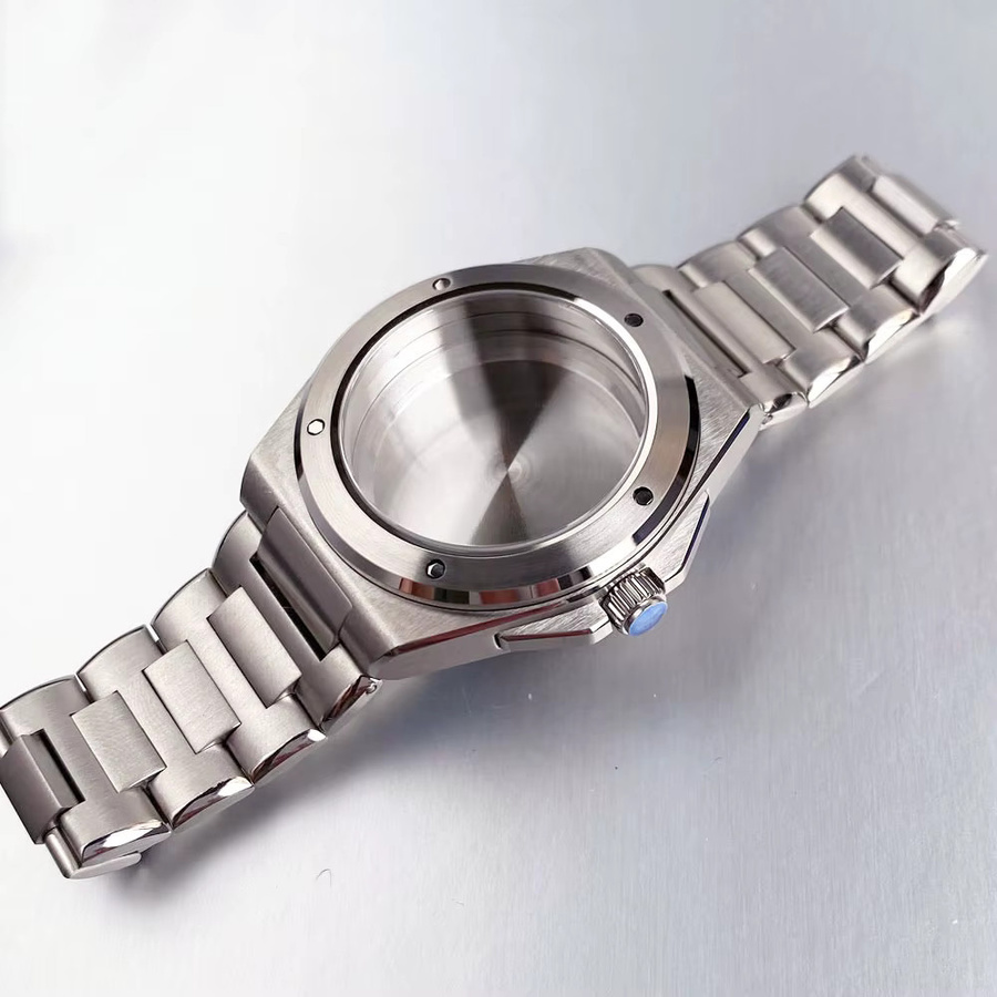 tandorio Uhrenarmband Edelstahl, Silber, Herren - Bild 2