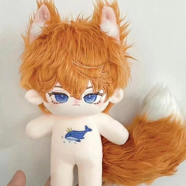 Yiran toy Genshin Impact Tartaglia Childe Plüschpuppe, 20cm, ab 18 Jahren - Bild 1