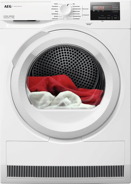 AEG Lavatherm TR7T50589 Wärmepumpentrockner weiß - Bild 1