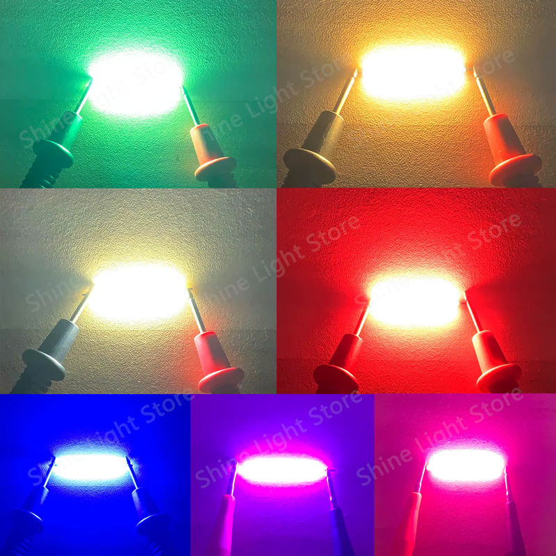 DT&ZM Filament LED Dioden 3V in Mehrfarbig für Dekoration und Beleuchtung, 38 mm - Bild 4