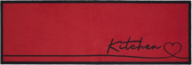 Modern Living Läufer Hearty Line in Rot, B/T: 50 x 150 cm - Bild 1