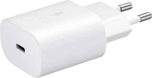 Samsung Super-Fast-Charging-Ladegerät mit USB-C-Anschluss, 25 W, Weiß - Bild 1