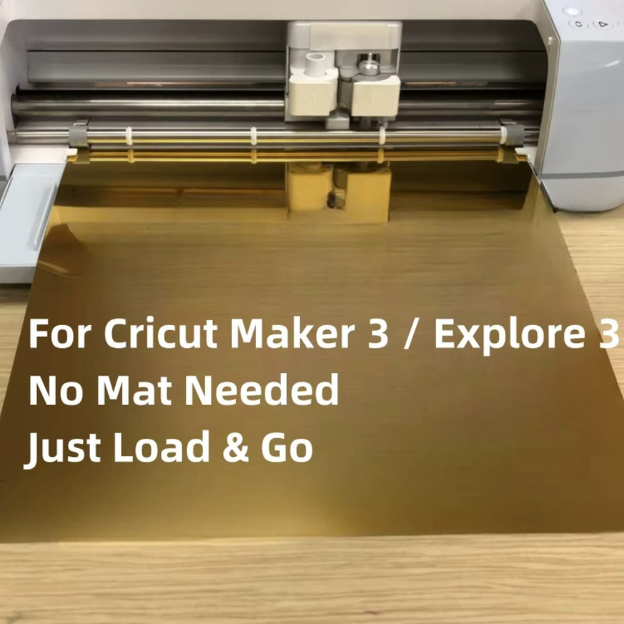 Cricut Metallvinyl selbstklebend für Dekoraufkleber, kompatibel mit Cricut Joy, Joy Xtra, Maker 3, Maker und Explore 3 - Bild 2