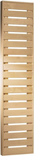 Karibu Saunabank aus Espenholz in Beige, B/H/T: 215,5 x 9 x 55 cm - Bild 1