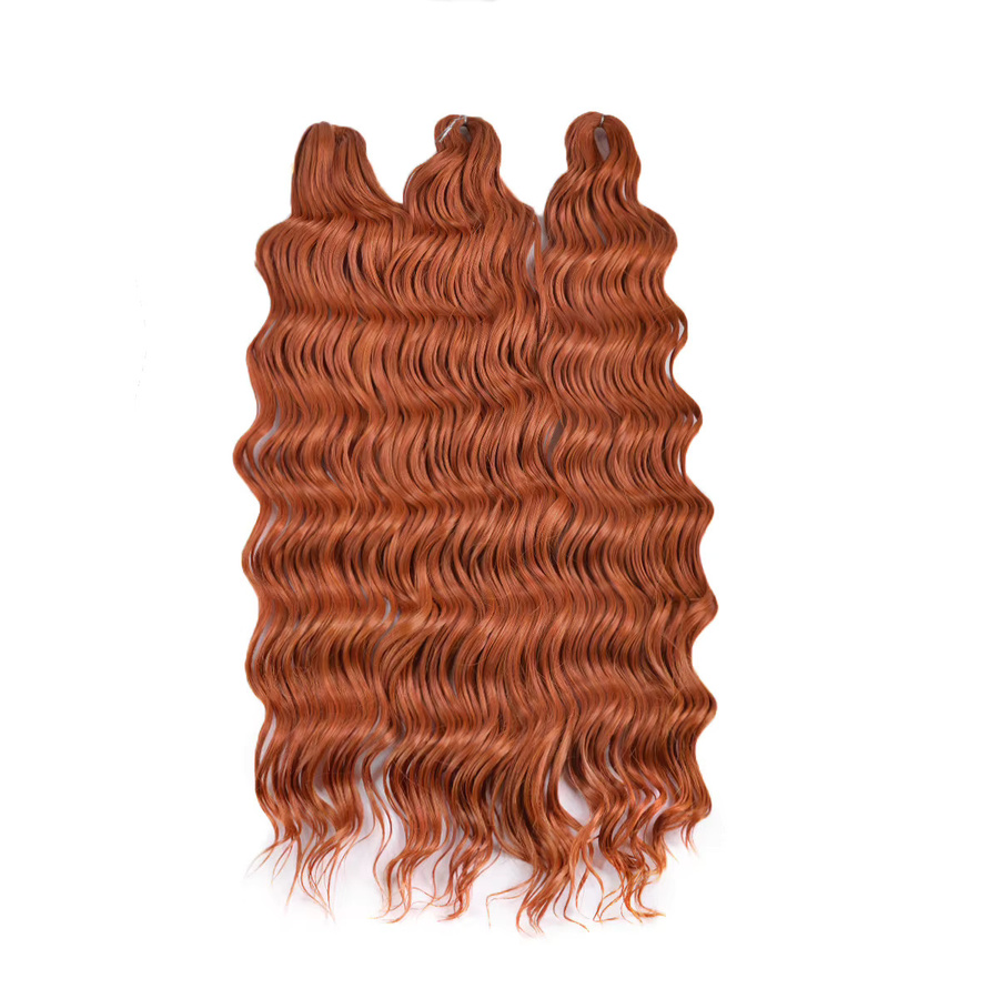Chorliss Haarverlängerungen Wasserwellen-Twist, 24 Zoll, Ingwer, Damen - Bild 5
