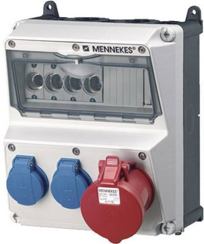 Mennekes CEE Stromverteiler AMAXX 920010 400V 32A multicolour - Bild 2