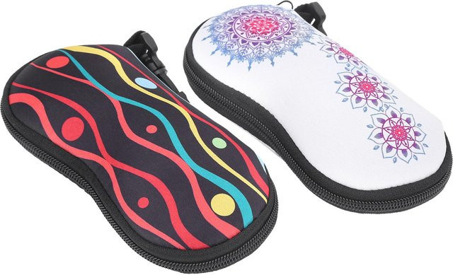 Brillenetui Hartschalenetui, 2 Stück, black, multicolour - Bild 1