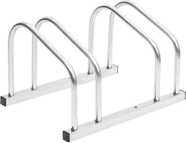 vidaXL Fahrradständer für 2 Fahrräder aus verzinktem Stahl - Bild 1
