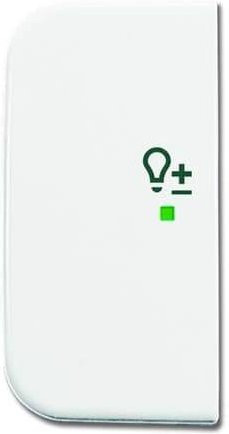 Busch-Jaeger 2fach Abdeckung free@home Reinweiß RAL 9010 2CKA006220A0096 - Bild 1