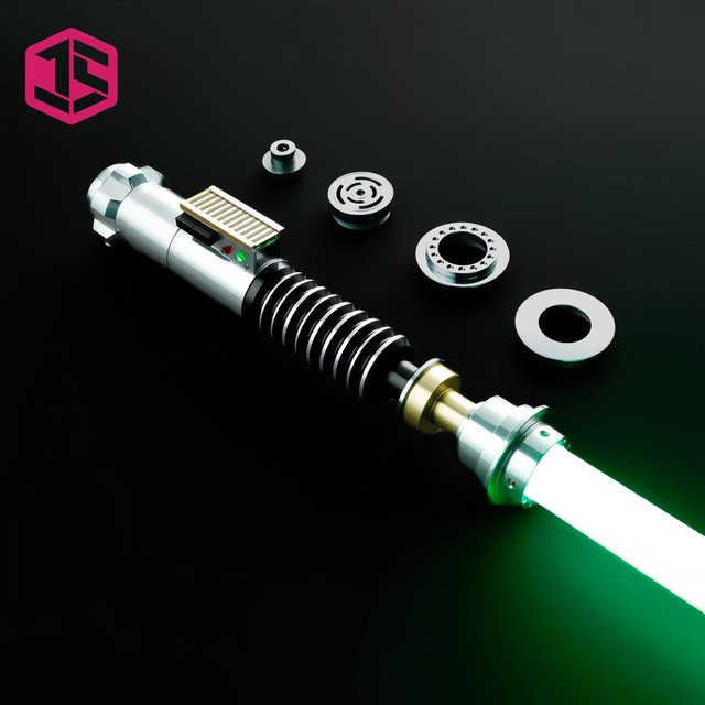 JSLIGHTSE Pixel-Lichtschwert Luke Skywalker, Lichtschwert, Metall, ab 18 Jahren - Bild 1