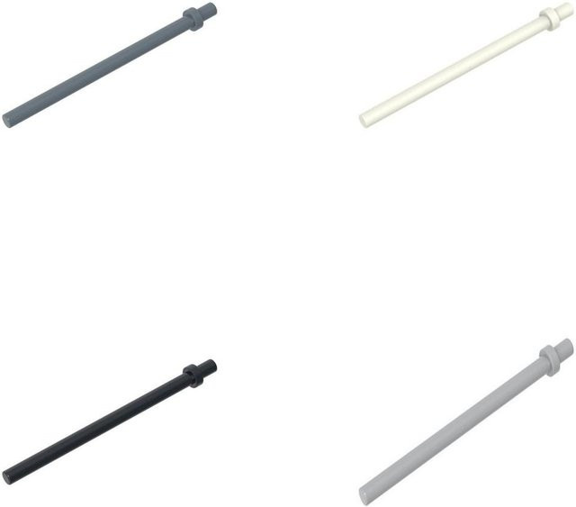 LEGO Langer runder Stab Baustein, 10-teiliges Set, Bunt / Mehrfarbig - Bild 1