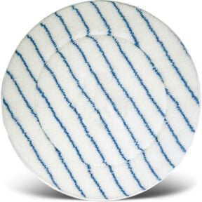 MENZER Mikrofaserpad für Einscheibenmaschinen, Farbe: Weiß, Durchmesser: 40,6 cm, Dicke: 1,8 cm - Bild 1
