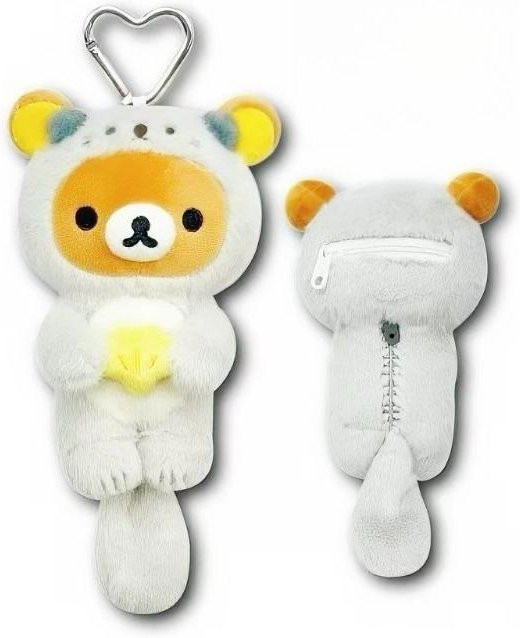 San-X Rilakkuma Seeotter Plüschtier Schlüsselanhänger, Plüsch / Textil, ab 18 Jahre - Bild 1