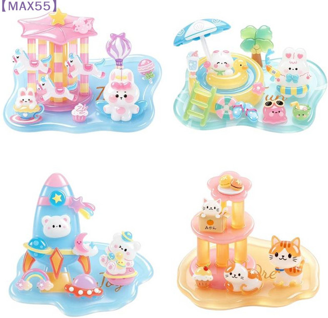 MAX-55 3D-Kristallaufkleber mit niedlichen Tiermotiven in Multicolour für Kinder und DIY-Projekte - Bild 1