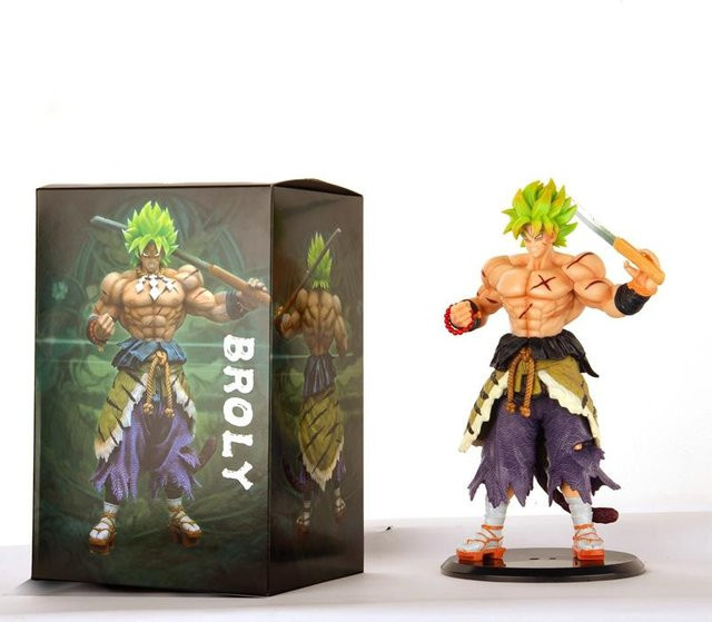 Yiran toy 1 Dragon Ball Z Samurai Son Goku Broly Super Saiyan Actionfigur PVC 7–12 Jahre - Bild 1