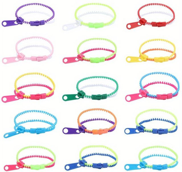 Topmix Armbandketten, Kunststoff, pink, Unisex - Bild 1