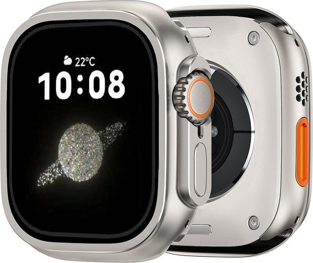 Geekthink Schutzhülle für Apple Watch, Metalllegierung, Unisex - Bild 1