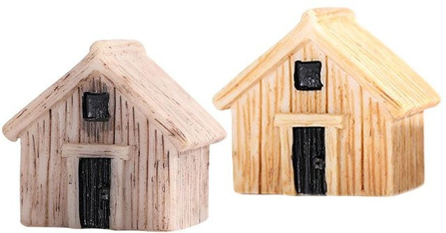 Holzhaus Miniaturfiguren, Tierstatue, Harz, 1-teiliges Set - Bild 1