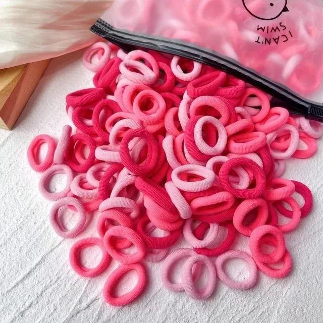 Haargummis Nylon, Bunt, Kinder - Bild 1