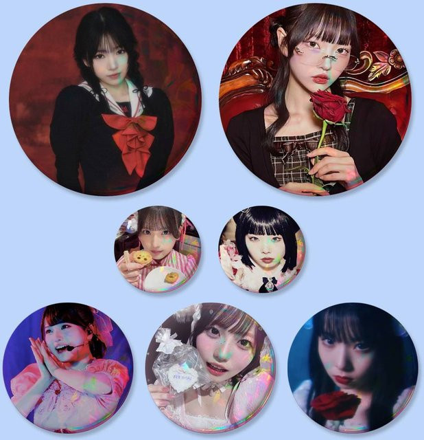 Phantom Siita Bilibili Abzeichen Runde Cosplay-Pins aus Metall in Multicolour, Durchmesser: 25 mm, 32 mm, 44 mm, 58 mm, 75 mm - Bild 1