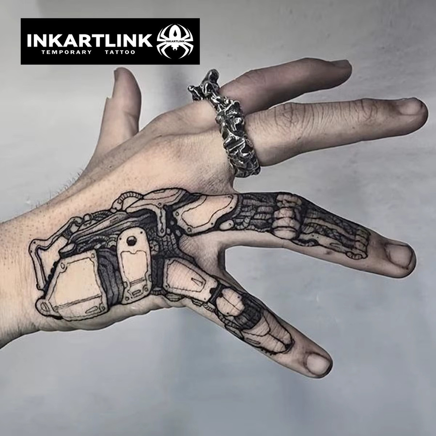 INKARTLINK Temporäres Tattoo, wasserfest, semi-permanent, hält bis 15 Tage - Bild 2