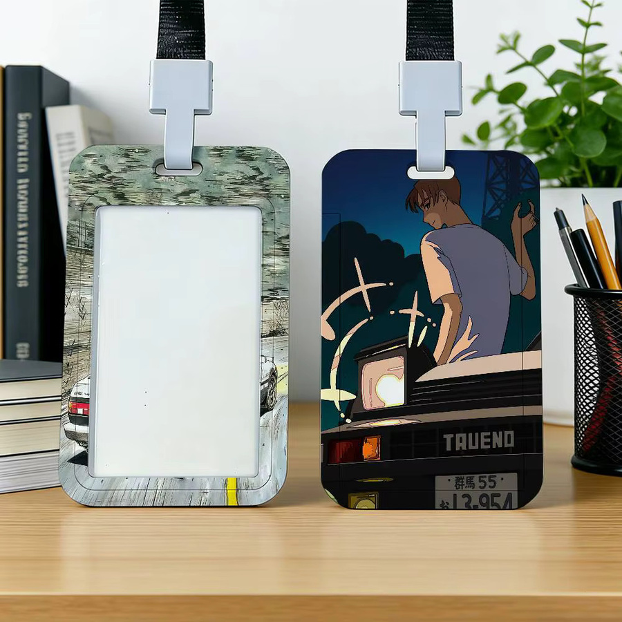 bilibili Taschenkartenhalter mit Halsband, Anime I-Initial D - Bild 2