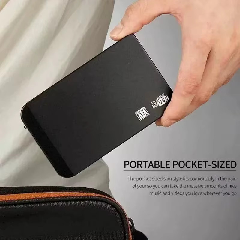 Lenovo Mobile Festplattenbox für SSD und HDD mit USB 3.0 Anschluss in Schwarz - Bild 3