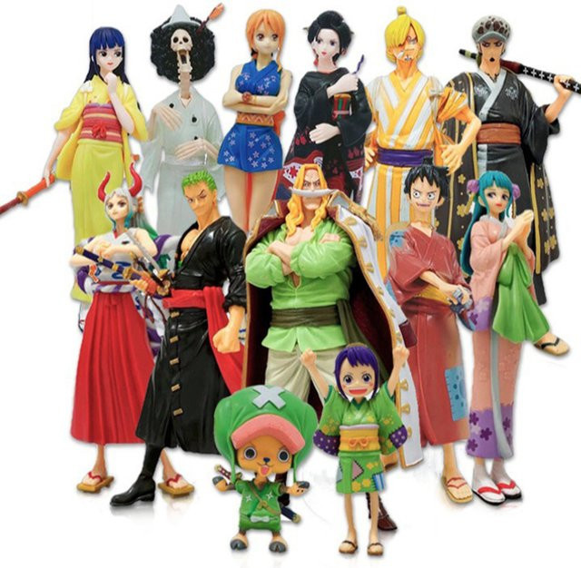 Bandai One Piece Wano Country Arc Figuren, Actionfiguren, Kunststoff, Bunt / Mehrfarbig - Bild 1