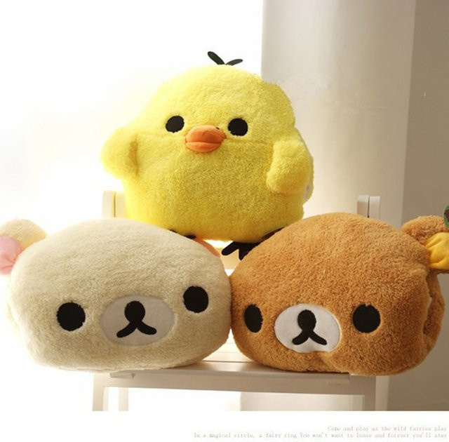 YUZHINUO Rilakkuma Kiiroitori Küken Paar, Plüsch Spielzeug, 1-teiliges Set - Bild 1