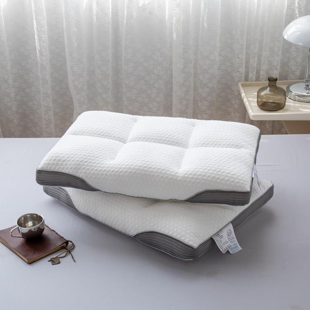 Yiran Furniture Zervikalkissen aus Baumwolle in Weiß, B/H: 74 x 48 cm - Bild 1