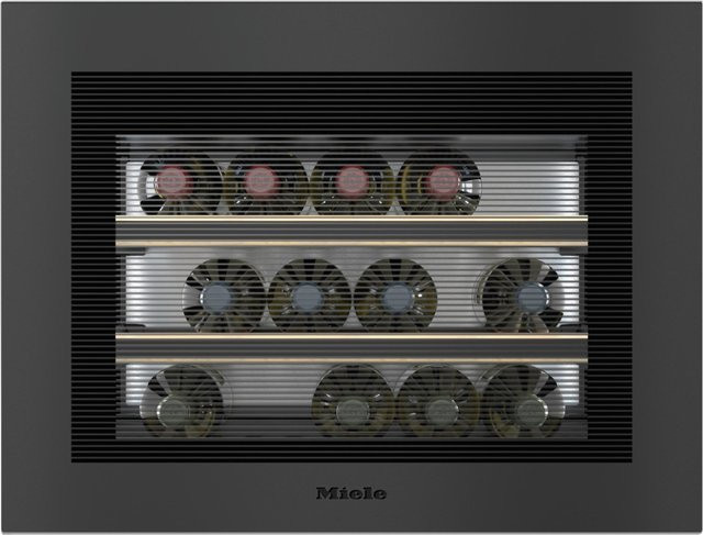 Miele Einbau Weintemperierschrank Gala Ed KWT 7112 iG in Obsidianschwarz matt - Bild 1