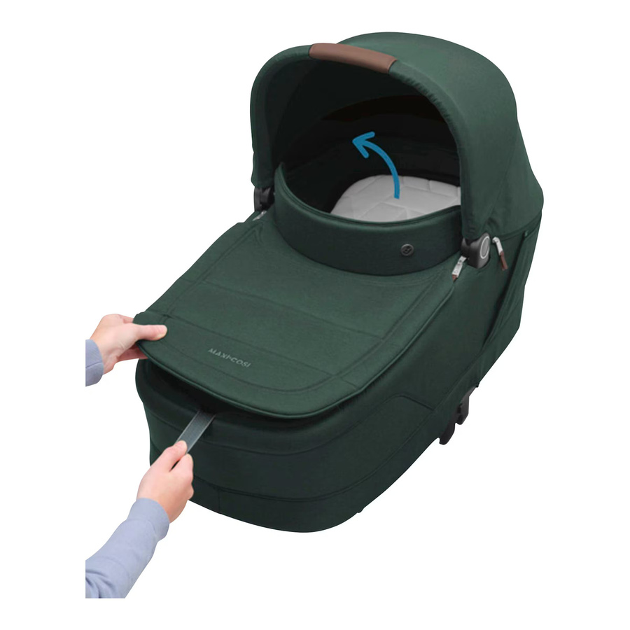 Maxi-Cosi Kombikinderwagen Oxford Plus in Grün mit Sportsitz und Babywanne - Bild 2