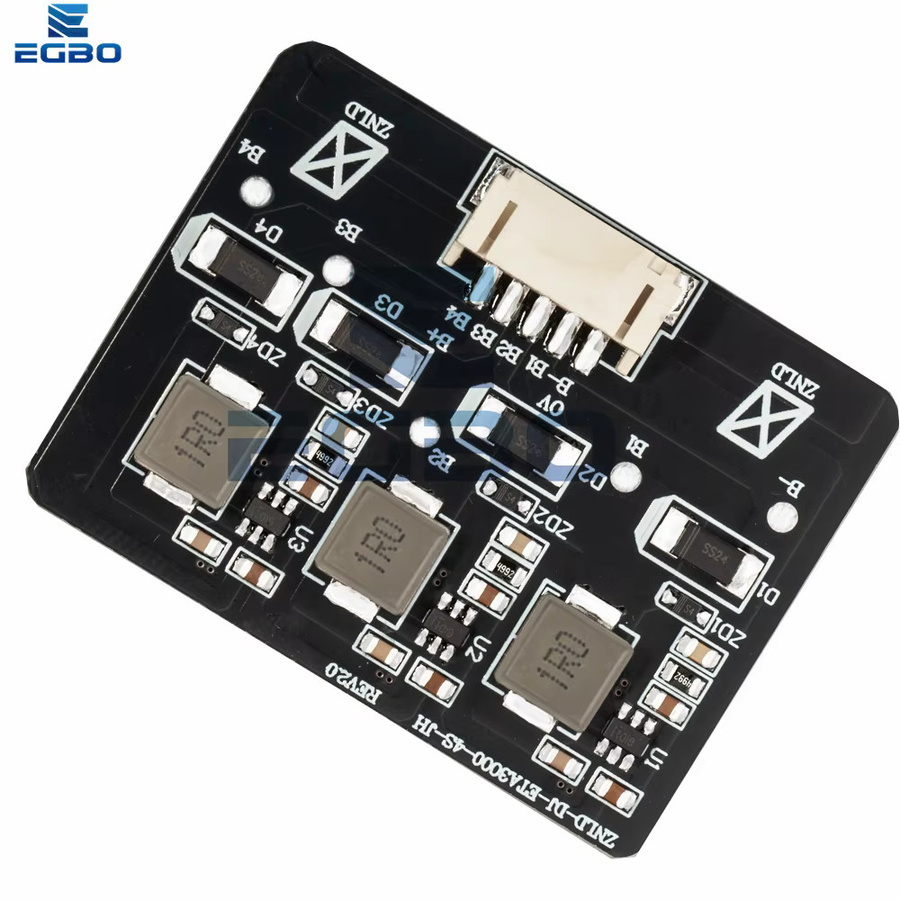 EGBO Active Energy Transfer Balancer für LiFePO4 und LTO Lithiumbatteriesysteme, 2S-8S, 1,2A, Schwarz - Bild 3