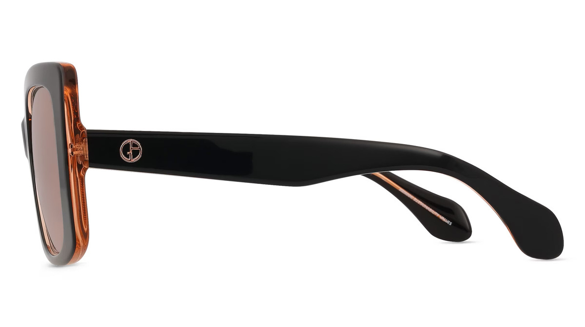 Giorgio Armani 0AR8208U Sonnenbrille, Vollrand, Quadratisch, Acetat, Schwarz, Damen - Bild 2