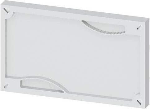 Siemens Feldabdeckung 8GK9602-1KK10 in Weiß, B: 250 mm, H: 150 mm - Bild 1
