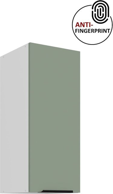 Küchen Hängeschrank ARIA in Aquamarin matt mit Anti-Fingerprint-Beschichtung, Breite: 30 cm - Bild 1