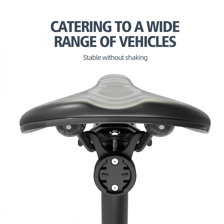 CYCLAMI S11 Fahrrad Sattel Lampe Halterung für Garmin Radar RT510 RTL515 RVR315 L308 L508 TL30 in Schwarz - Bild 2