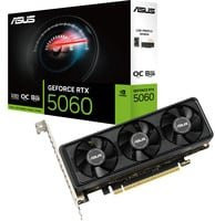 Asus GeForce RTX 5060 LP BRK OC Grafikkarte, 8 GB GDDR7, Schwarz, PCIe, HDMI, DisplayPort - Bild 1