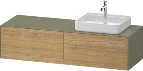Duravit Waschtischunterschrank White Tulip in White, Breite: 160 cm, Tiefe: 55 cm, Höhe: 40,8 cm - Bild 1