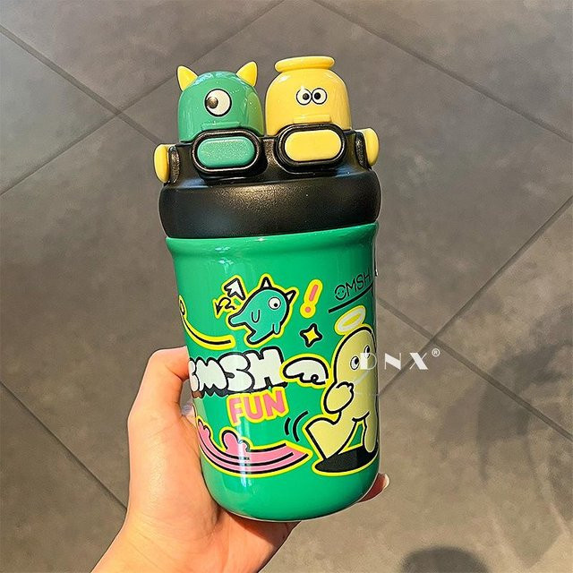 Yiran Furniture Thermosbecher aus Edelstahl mit großem Fassungsvermögen, 550 ml - Bild 1