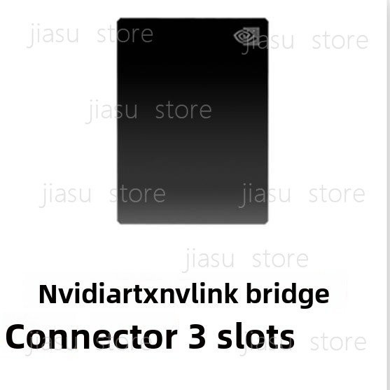 NVIDIA NVLink RTX3090 Grafikbrücke für SLi-Unterstützung in Schwarz und Weiß - Bild 1