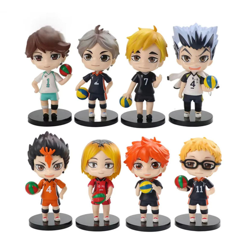 Bandai Haikyuu Actionfigur Hinata Shoyo Anime Modell aus Kunststoff, mehrfarbig - Bild 5