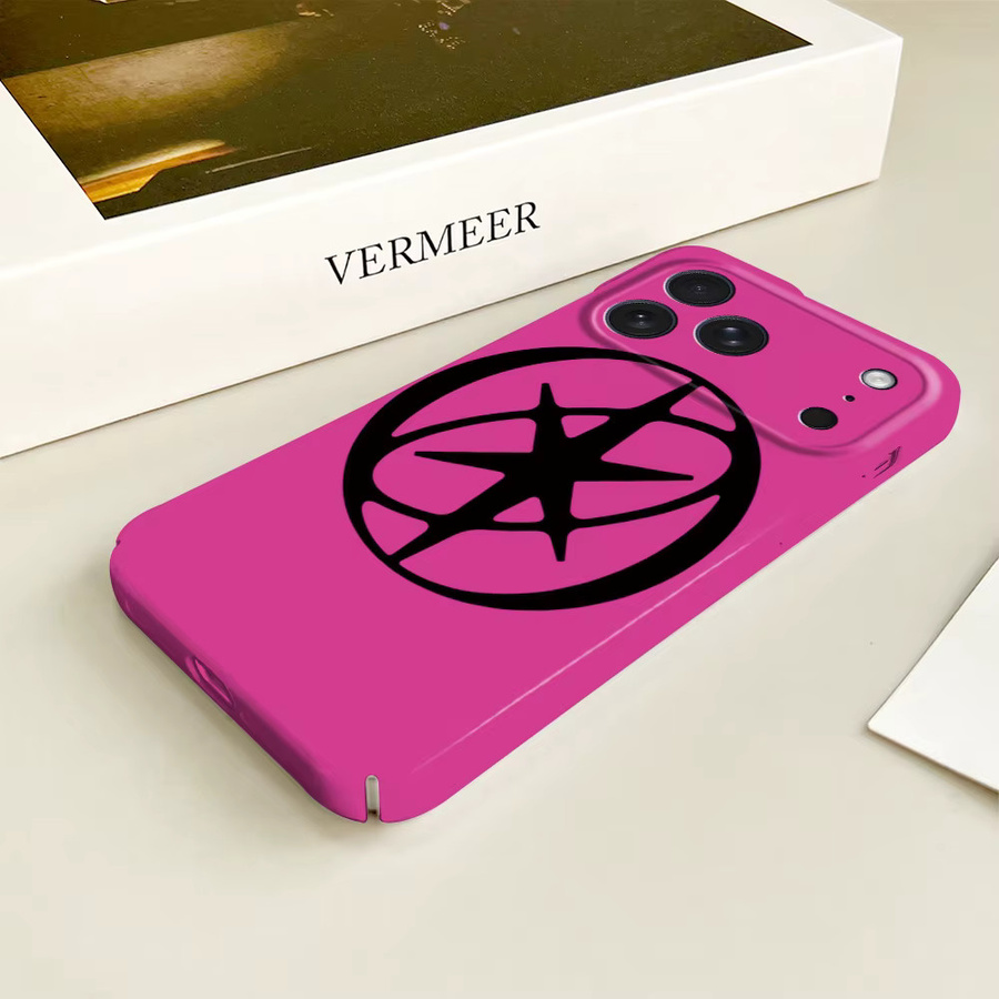 Glänzende HD Hartschalen-Handyhülle für Apple iPhone 17 16 15 14 13 12 11 Pro Max Plus Mini mit K-Katseye Kpop Design - Bild 2
