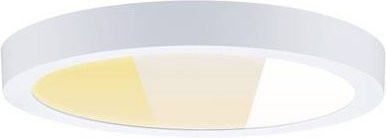 Paulmann Abia 71298 LED-Panel in Weiß mit Bewegungsmelder und Dämmerungssensor, 14W, Warmweiß, Rund, Durchmesser: 30 cm - Bild 1