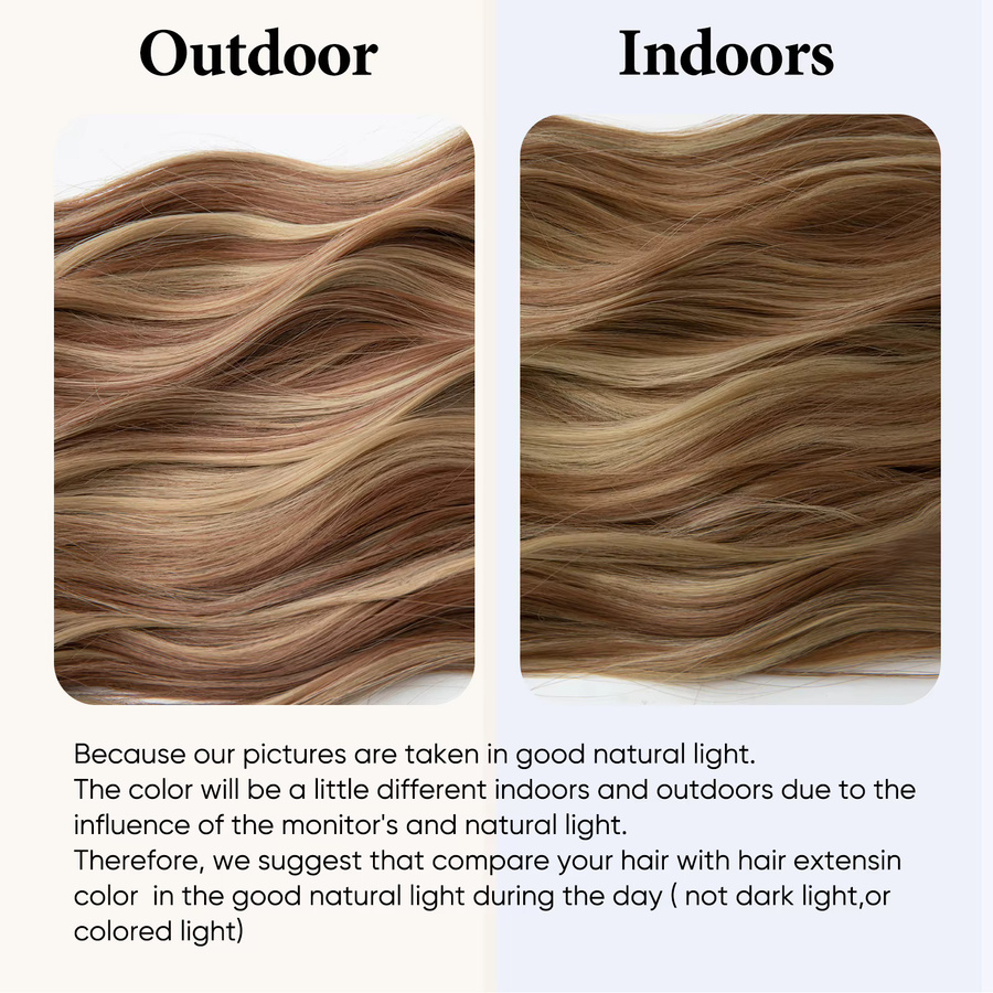 Sarla Haarteil, synthetische Welle, Ombre, blonde Haarteile für Damen - Bild 6