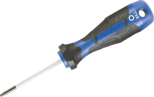 LUX-TOOLS Schraubendreher TX8 x 60 mm in Blau - Bild 1