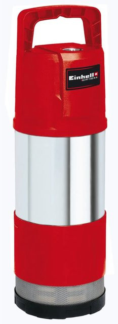 Einhell Tauchdruckpumpe GE-PP 1100 N-A in Rot/Schwarz mit Edelstahl-Komponenten - Bild 1
